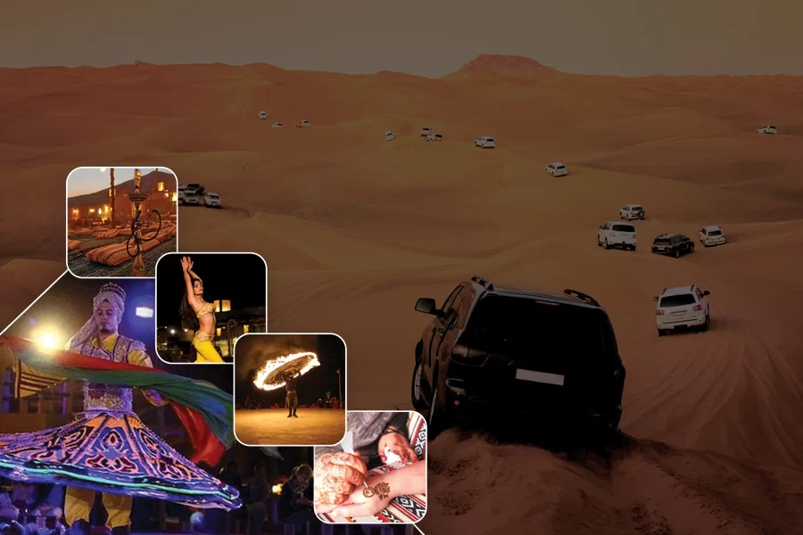 Evening Desert Safari With BBQ Dinner