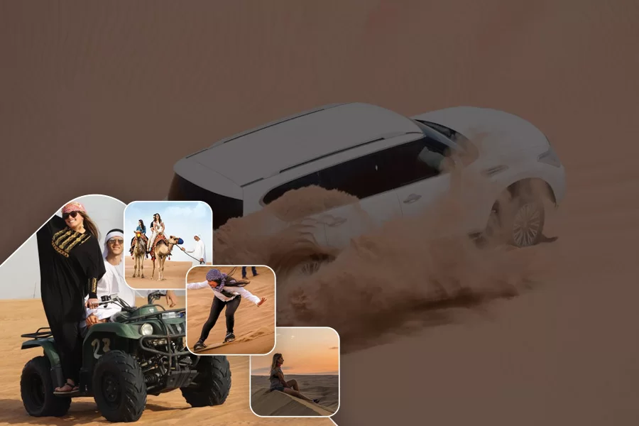 Morning Desert Safari With Land Cruiser 4X4 + 30 Min ATV Quad Bike