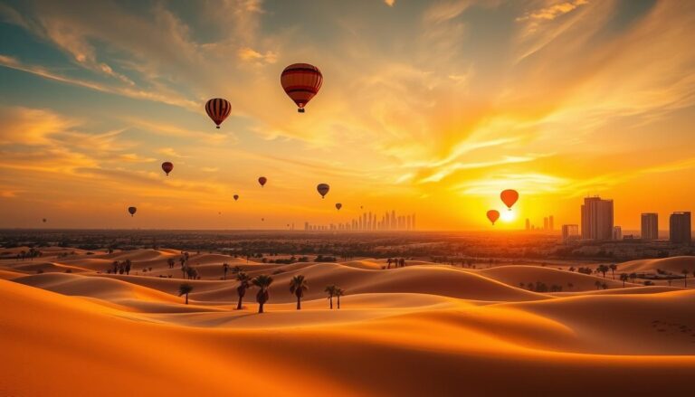 Best time for hot air balloon Dubai