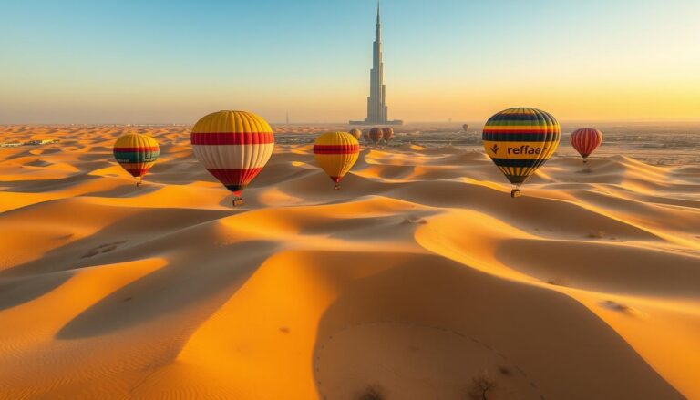 Hot air balloon packages Dubai