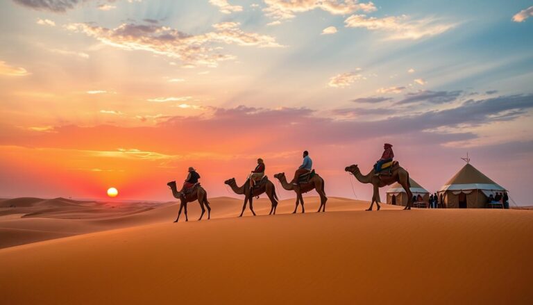 Camel riding adventure Dubai