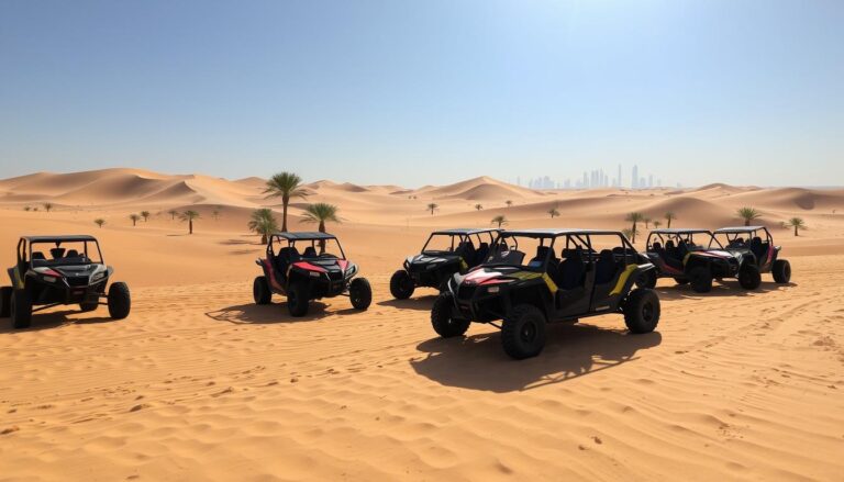 Dune Buggy Tour Pickup Near Emirates Hills Dubai