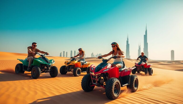 Family quad biking tours Dubai