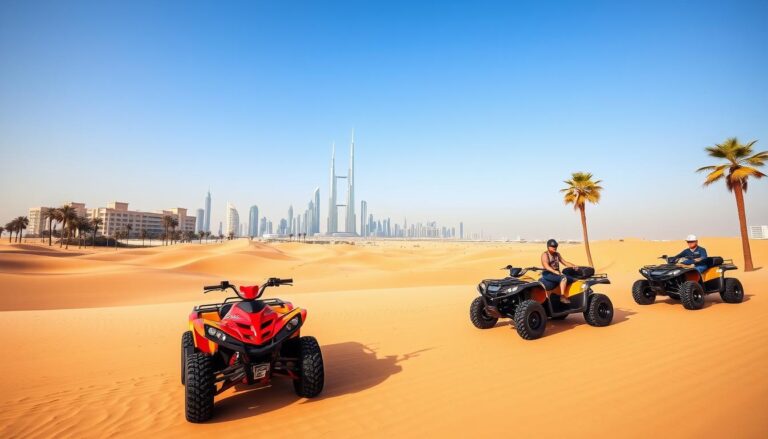 Quad Biking Tour Pickup Near Al Barsha Dubai