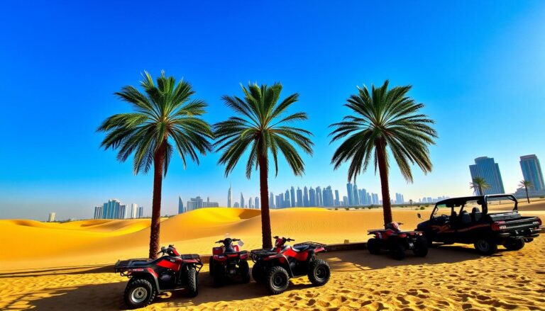 Quad Biking Tour Pickup Near Business Bay Dubai