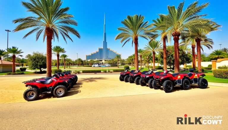 Quad Biking Tour Pickup Near Discovery Gardens Dubai