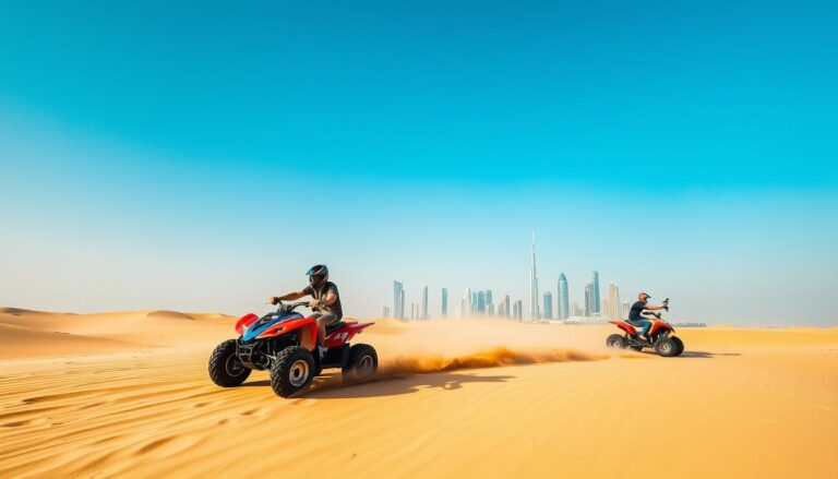 Quad Biking Tour Pickup Near Downtown Dubai