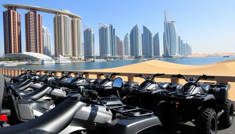 Quad Biking Tour Pickup Near Dubai Marina Dubai