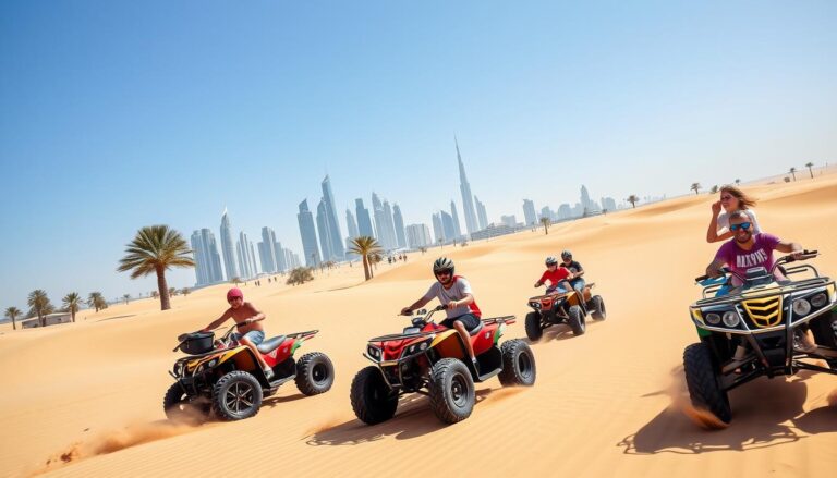 Quad Biking Tour Pickup Near Dubai Sports City Dubai