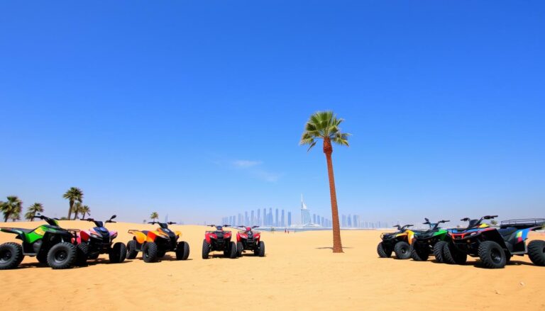 Quad Biking Tour Pickup Near Jumeirah Dubai