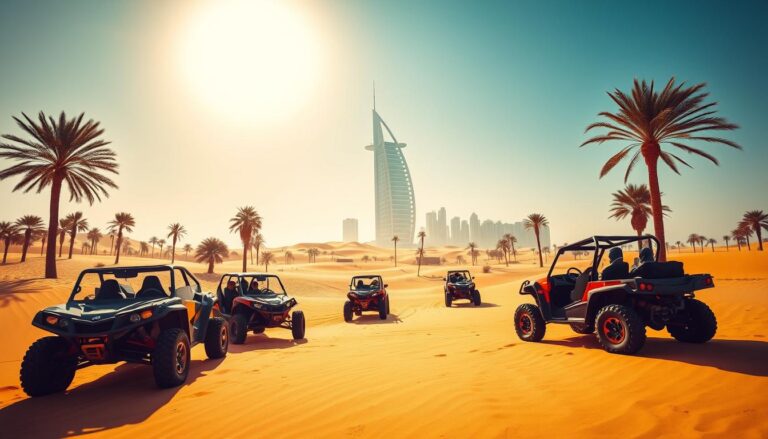 Quad Biking Tour Pickup Near Palm Jumeirah Dubai