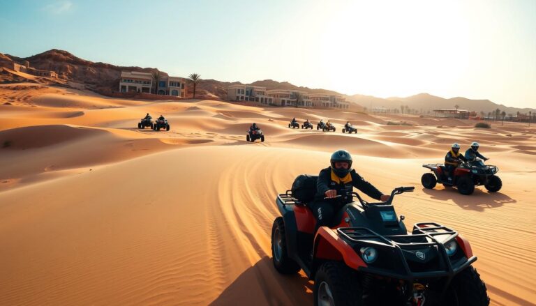 Quad Biking Tour Pickup Near The Springs Dubai