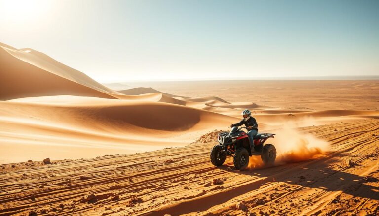 quad bike desert