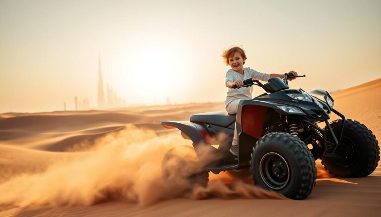 Can kids do quad biking in Dubai?