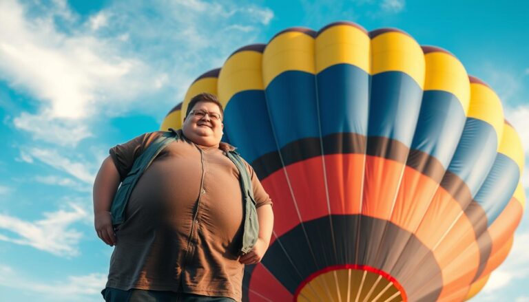 Can overweight people go on a hot air balloon?