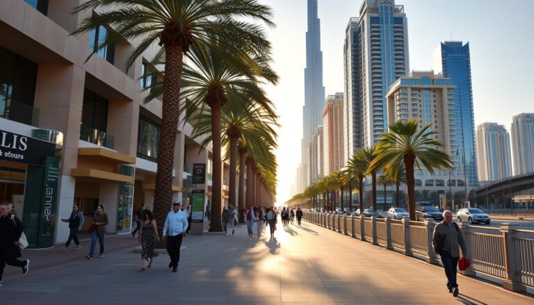Can you walk everywhere in Dubai?