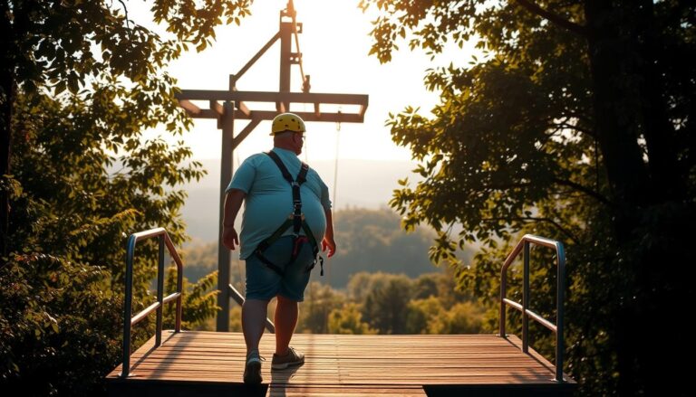 Can you zipline if you are overweight?