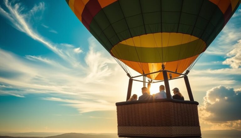 Do you get weighed before hot air balloon?