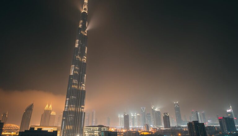 Does the Burj Khalifa light up every night?