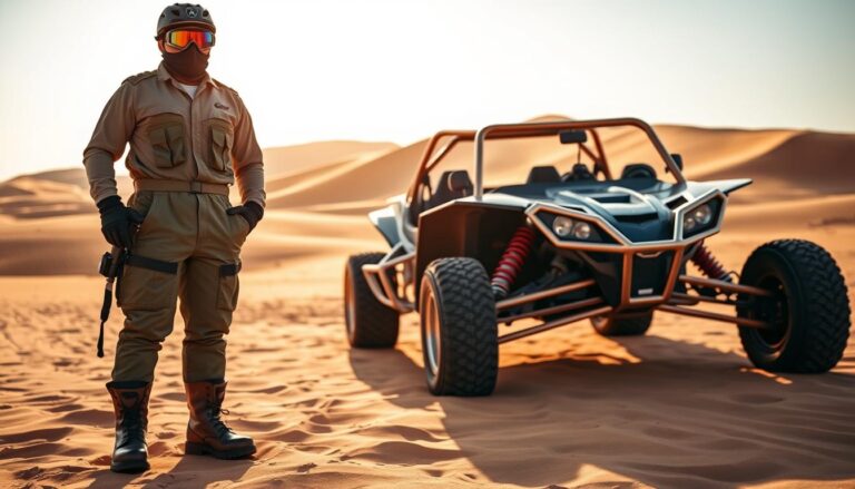 How to dress for a dune buggy?