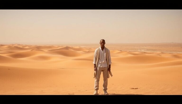 What color should you wear in the desert?