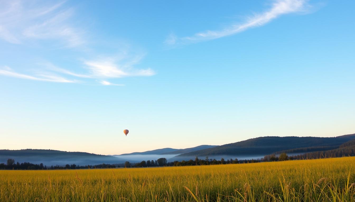 Why do hot air balloons only fly in the morning?