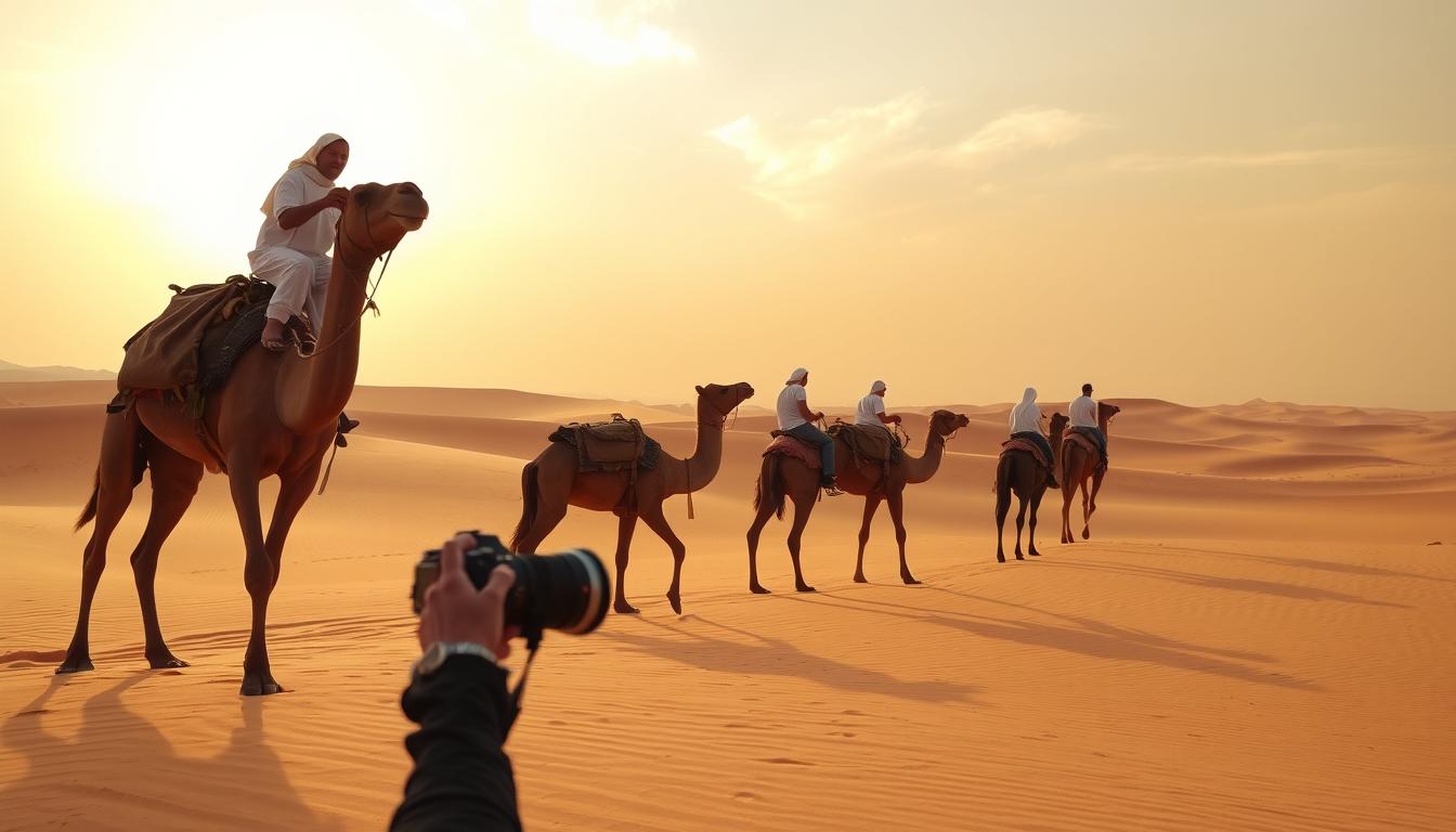 Camel Safari Photography Dubai