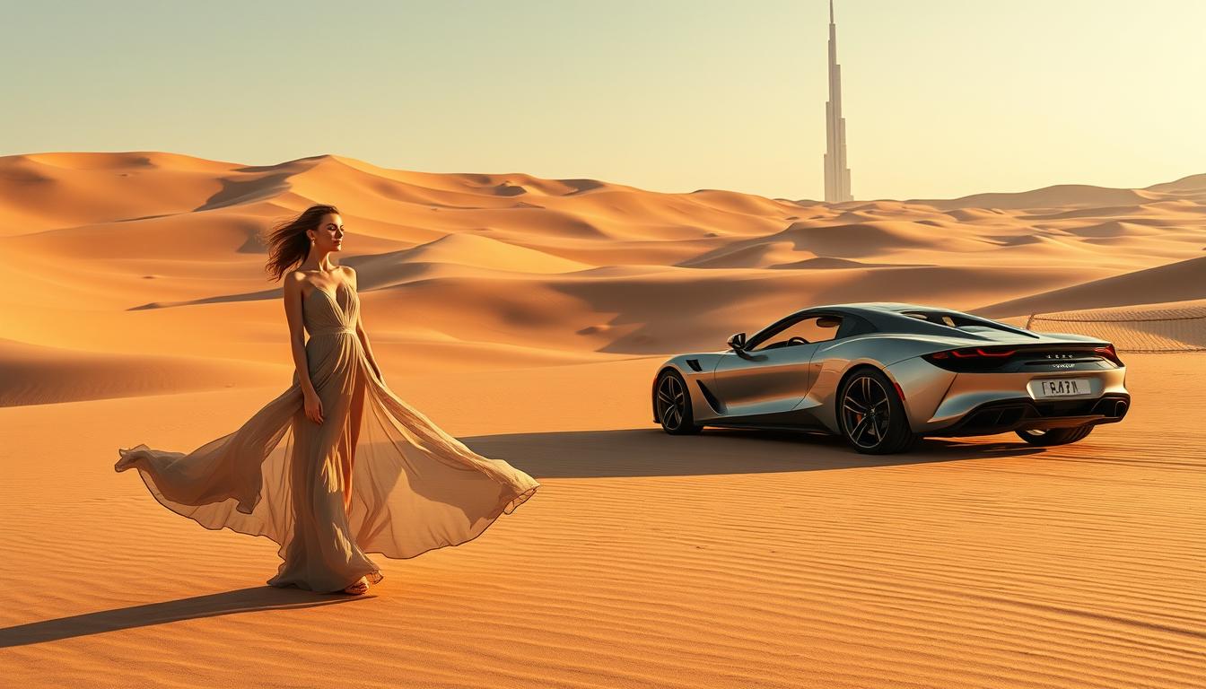 Fashion Shoot Dubai Desert